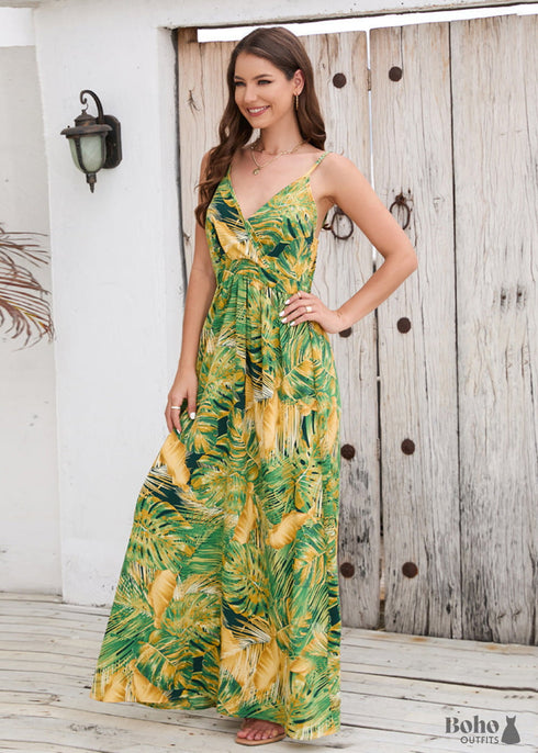 Boho Strap Maxi Dress Reese